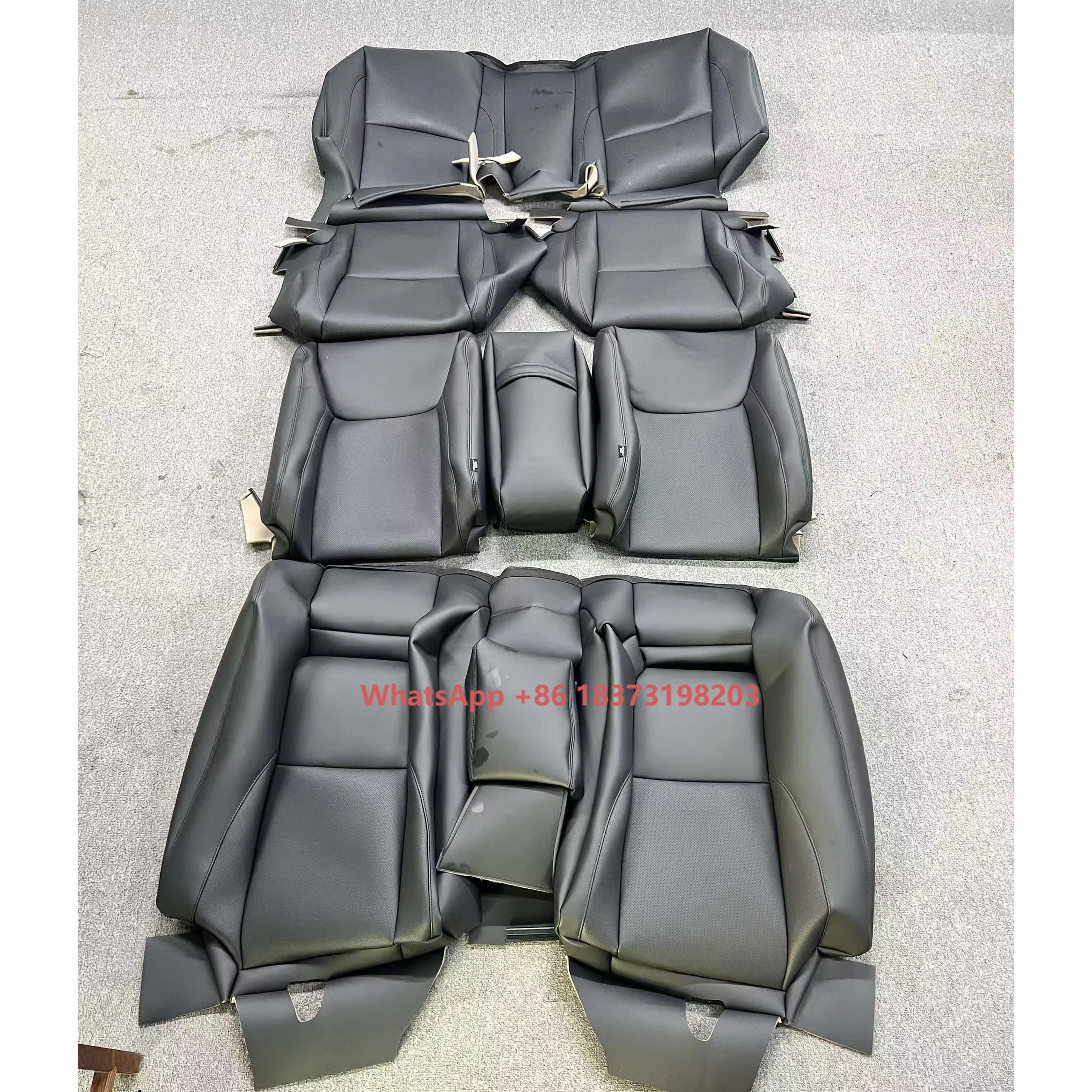 

Customized Leather Car Seat Cover Luxury Waterproof NAPPA Car Seat Cover Seat