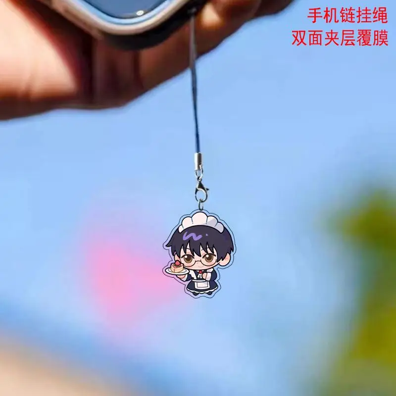 8 個銀魂アニメ坂田銀時かわいいクリエイティブ漫画多用途バッグ携帯電話の装飾絶妙なペンダントキーストラップ