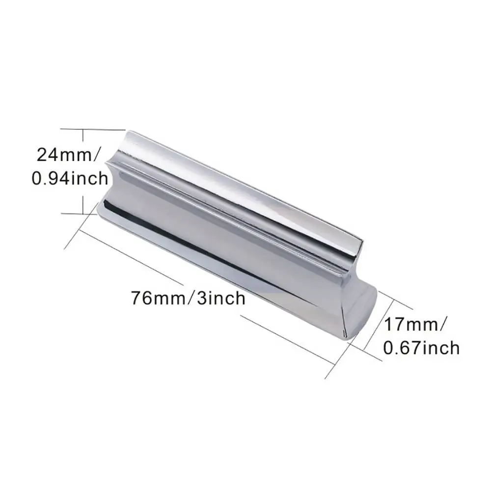 Stainless Steel Guitar Slide Corrosion Resistance Not Easy To Rust Special Sound Steel Rod Hawaiian Guitar Tonebar