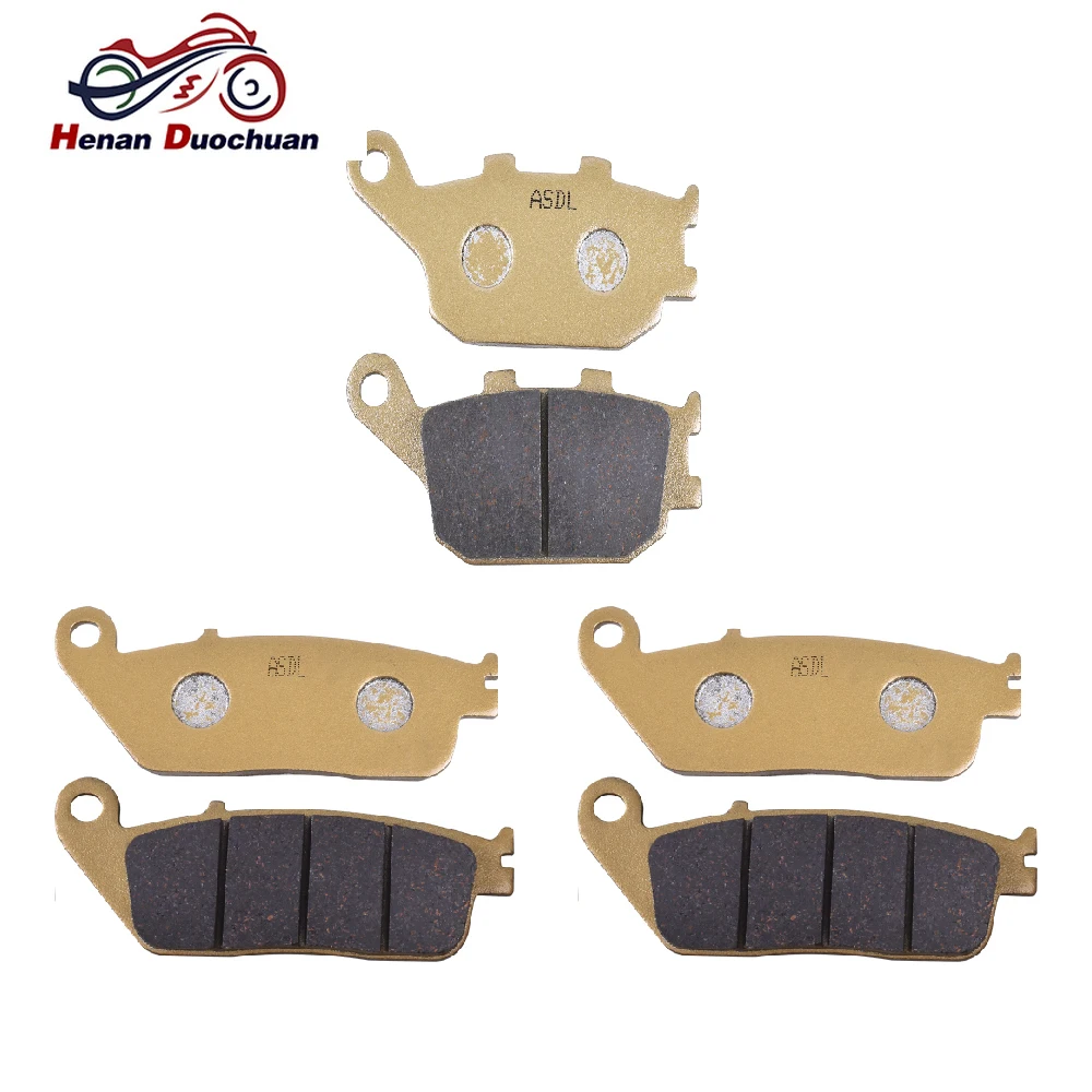 Motorcycle Front Rear Brake Pads For KAWASAKI Z 750 Z750 ZR 750 ZR750 ZR750L ZR750M ZR750 ABS 2007 2008 2009-2011