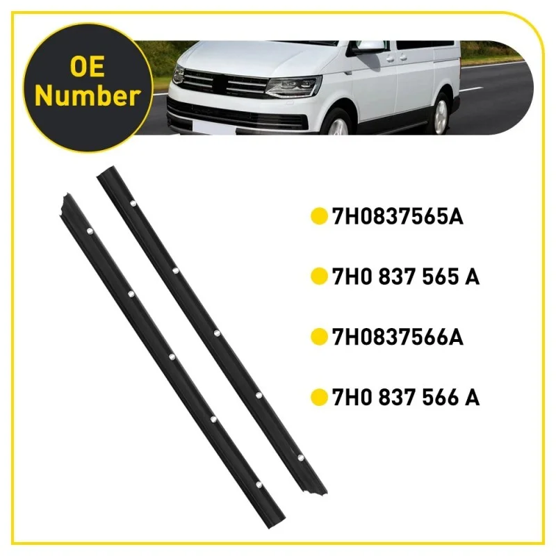 

1 пара уплотнителей передних колесных арок для VW Transporter T5 T6 2003+ OEM7H0837565A, автомобильные аксессуары
