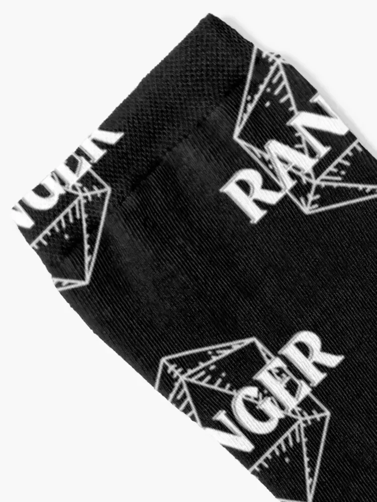 Dnd Ranger Class Symbol D20 Print Socken Mann süße Radsocken männlich Damen