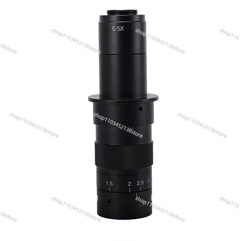 

180X Industrial Microscope Lens Industrial Camera Monocular 0.7X-4.5X Camera Lens
