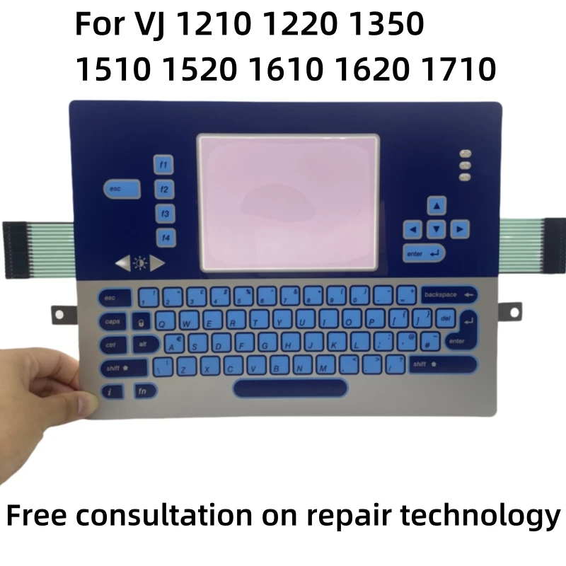 399116 399118 keyboard membrane use for Videojet 1210 1220 1350 1510 1520 1610 1620 1710 inkjet coding printer