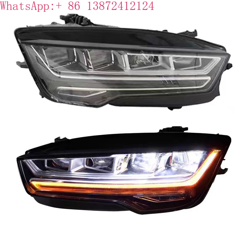 

Suitable for Audi A7 Headlamp Projector Lens 2011-2018 RS7 S7 Dynamic signal Headlamp LED Headlamp Drl Car Accessories