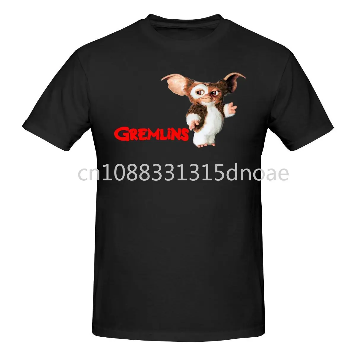 Gremlins Mogwai T-shirt Men Print Round Neck T-shirt Summer Fashion Short Sleeve Cotton T Shirt