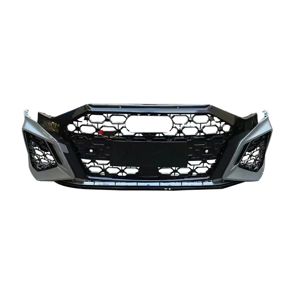 Car bodikits accessories body kit For A3 S3 front bumper with grill radiator mesh PP Material 2020 2021 2022