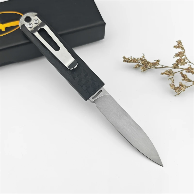 Convenient Fourteen Little Straight Knife Survival Camping Hunting Nylon Fiber Handle Rescue Tool Fixed Knife