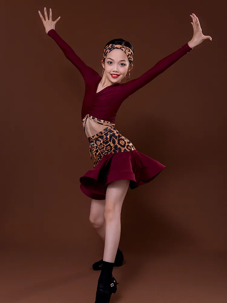 

Costumes for Girls 2025 Dance Wear for Women Performance Suit Stage Latin Dance Clothing Women Latin Dress Female Dance Suit