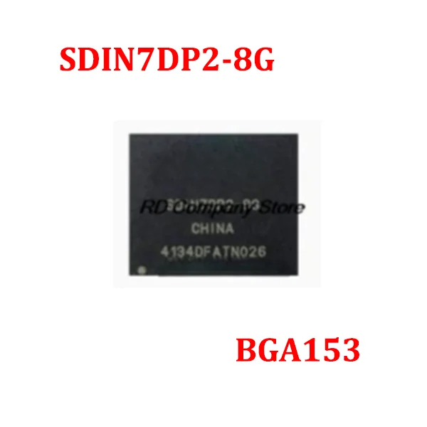 1PCS/5PCS/10PCS/50PCS SDIN7DP2-8G SDIN7DP2 BGA153 Brand New Original IC Chip