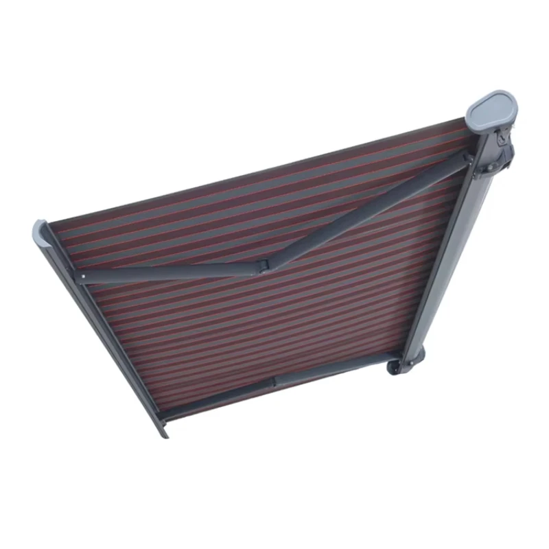 

LED Light Aluminum Toldos Patio Motorized Retractable Full Cassette Awning Retractable Awning Pergola Toldos Para Patios