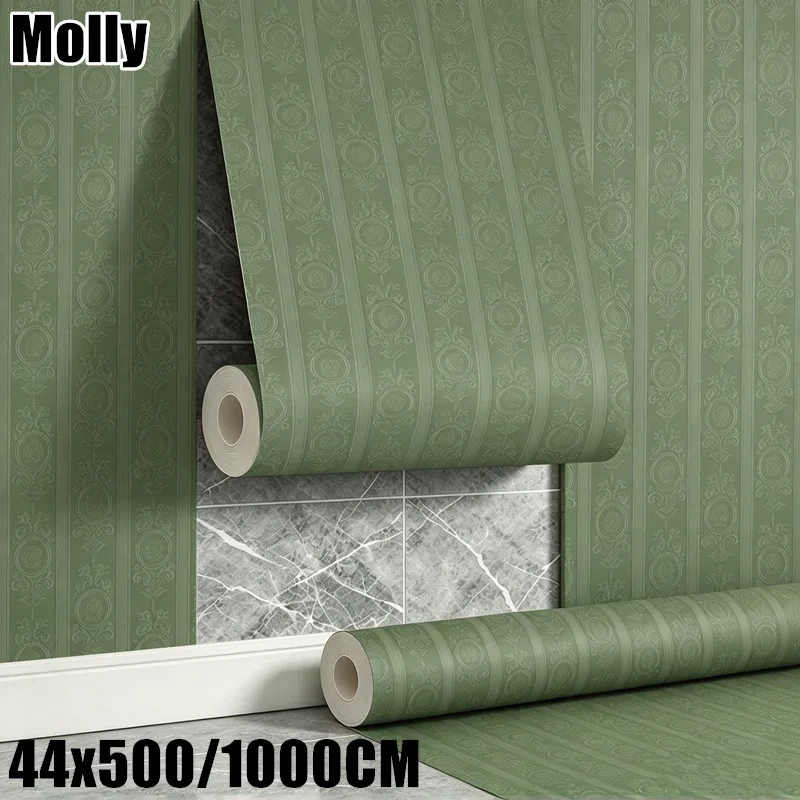 3D Embossed Textured Peel Stick Wallpaper Removable Waterproof Self Adhesive Wallpaper for Bedroom Bathroom Home Decoration