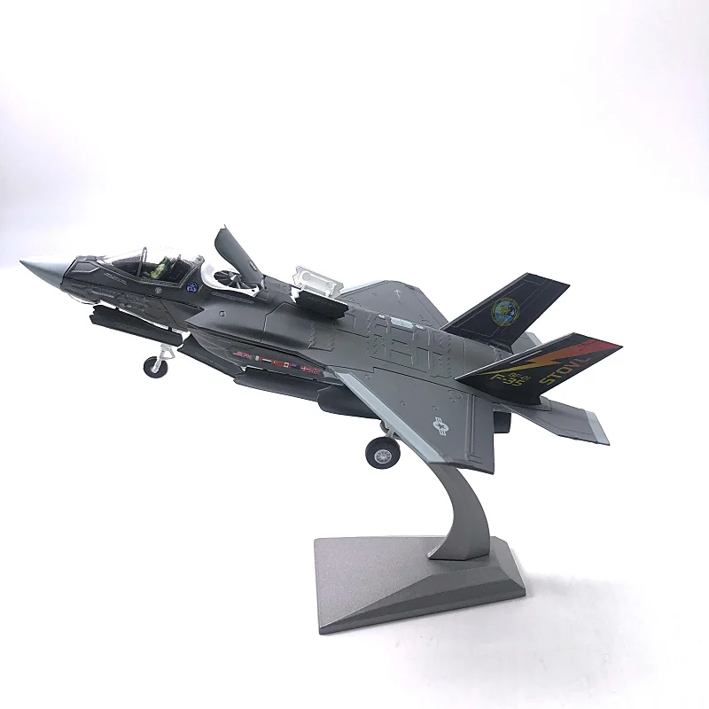 

Diecast 1/72 Scale U.S. Marine Corps F-35B Lift Stealth Fighter Alloy Model Collection Souvenir Ornaments Display