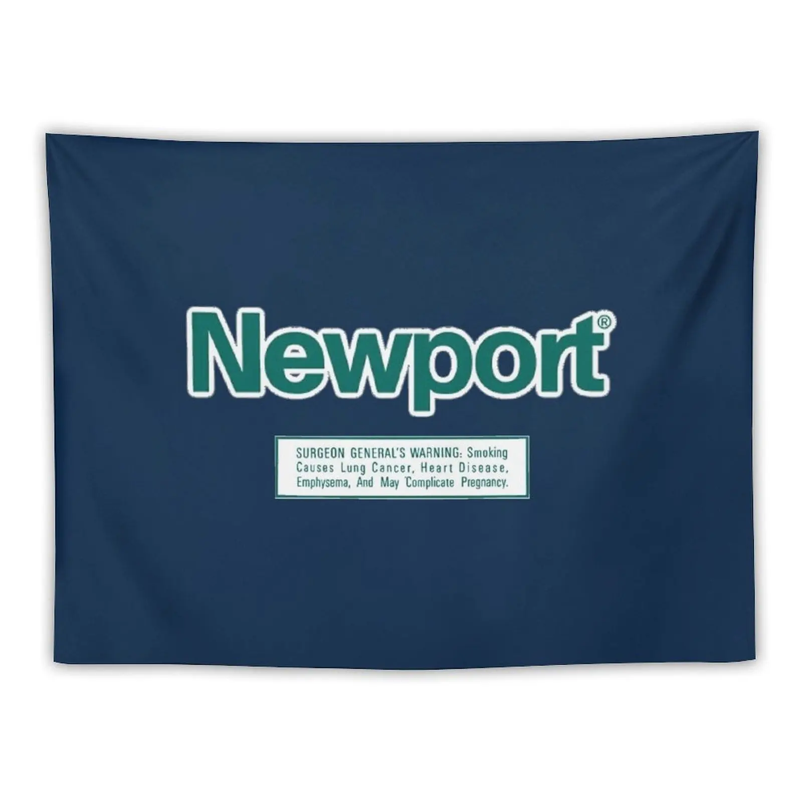 

Newport Cigarettes Aesthetic Warning Label Tapestry Home Decoration Accessories Carpet Wall House Decorations Tapestry