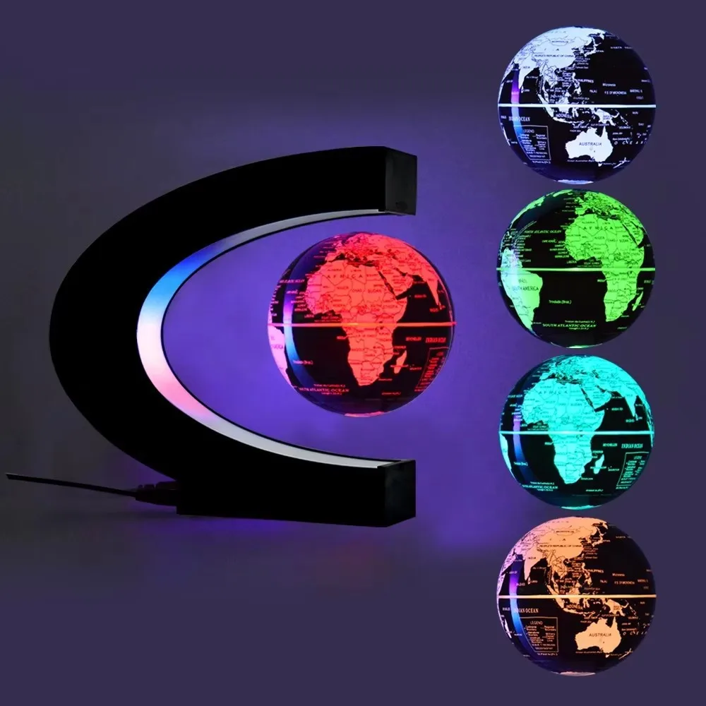 

2026 High Quality Tech-savvy Maglev Global Office Desktop Home High-end Atmosphere Luminous Creative Decorative Ball