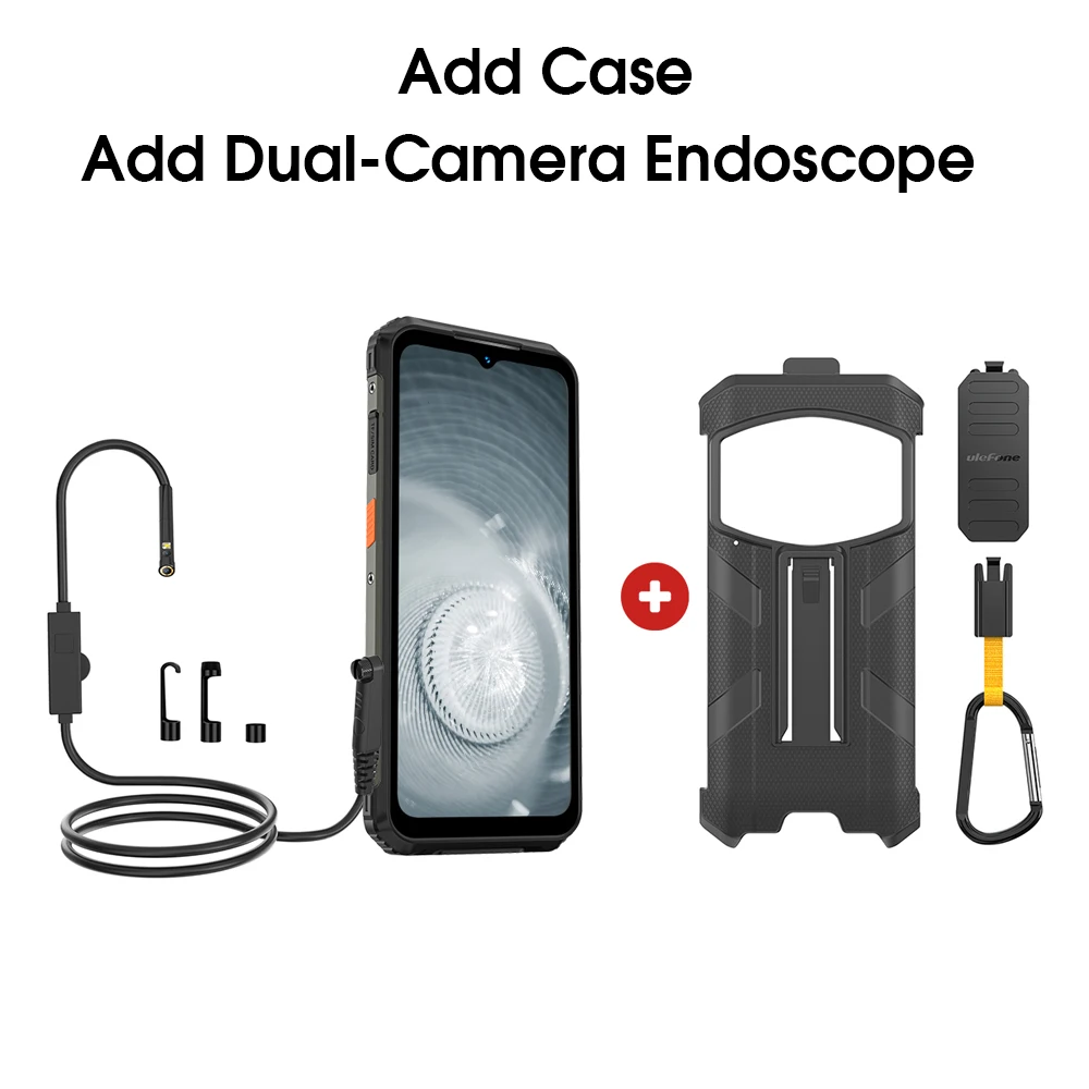 Ulefone Armor 21 wytrzymały telefon 16GB RAM 256GB ROM smartfon Android 15 G99 moblie Phone 64MP 9600mAh 4G komórkowa wersja globalna — zdjęcie produktu 12