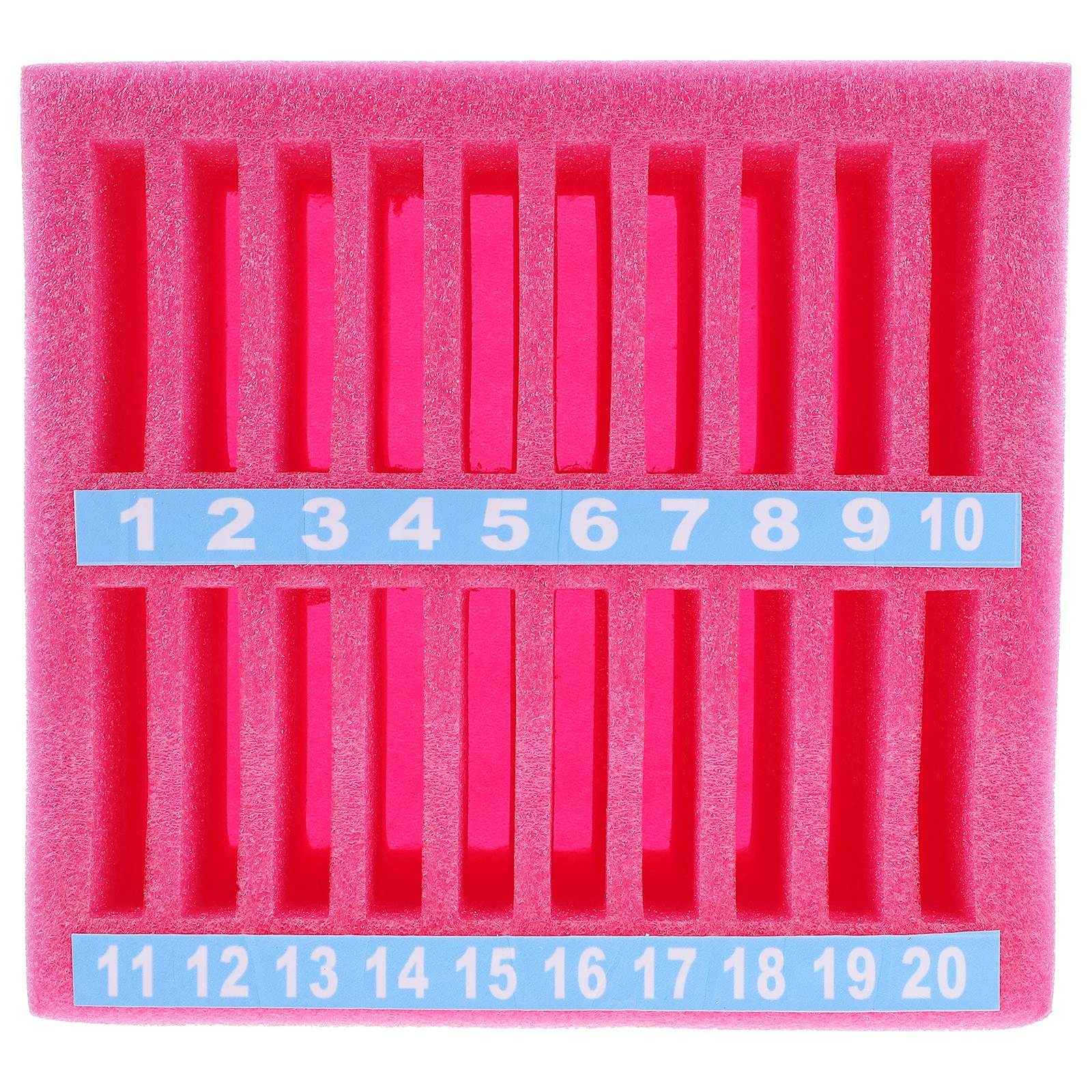 

20 Compartment Mobile Phone Rack - Shockproof Epe Foam Box for Classroom Office Desktop Organization Cell Phone Holder Classroom