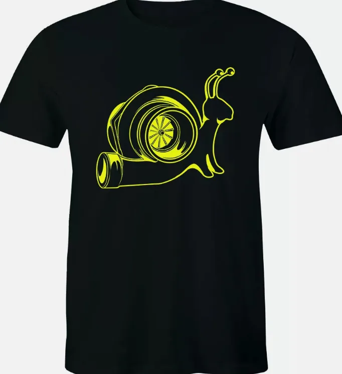 The Turbo Snail Funny Humor Racing Speed Racer Men's T shirt JDM Ricer Rocket