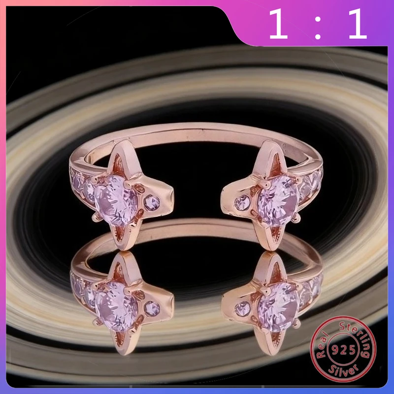 

Кольцо S925 High End Fashion Queen Saturn: Уникальное ювелирное украшение в стиле моды