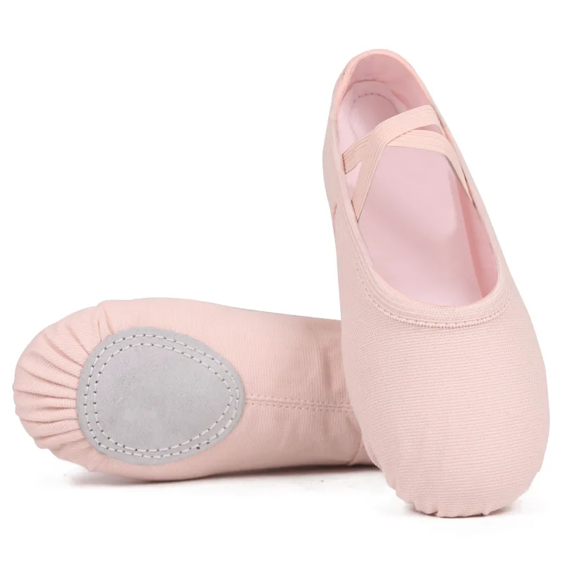 professional quality children dance slippers canvas soft sole belly yoga gym ballerinas girls woman man ballerinas