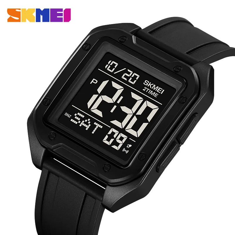 Skmei Military Back Light Countdown Sport Wristwatch Mens Casual Waterproof Calendar Alarm Stopwatch Watches Male reloj hombre