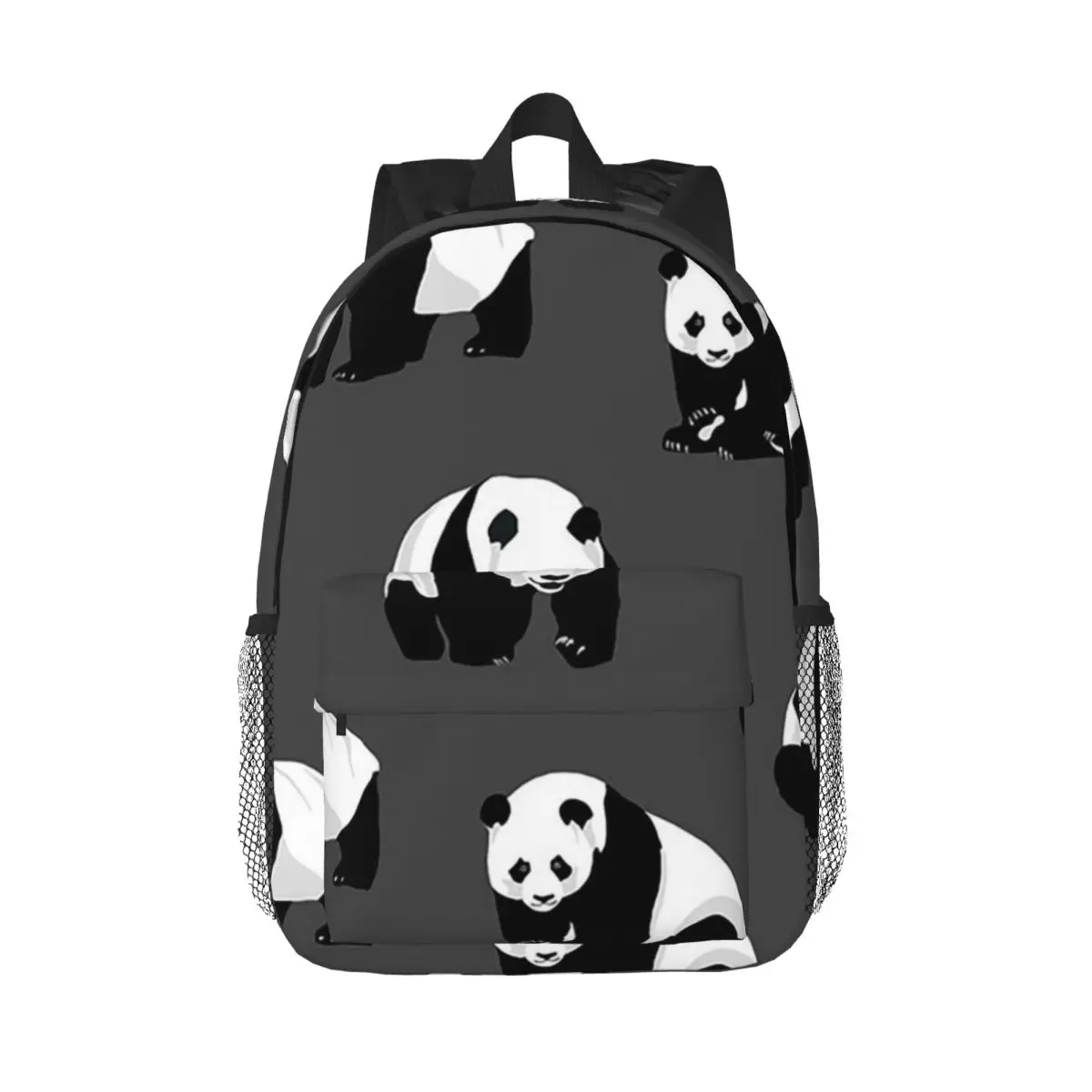 

Серый рюкзак Pandas, Лидер продаж, рюкзак большой емкости для мальчиков и девочек, сумка для книг, сумки на плечо для мужчин, женщин, детей, школьная сумка