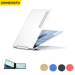 Aluminum Alloy Ultra-thin Card Holder Mini Wallet Driver License ID Cover Bag Driving Cardholder Women Slot Bank Card Package