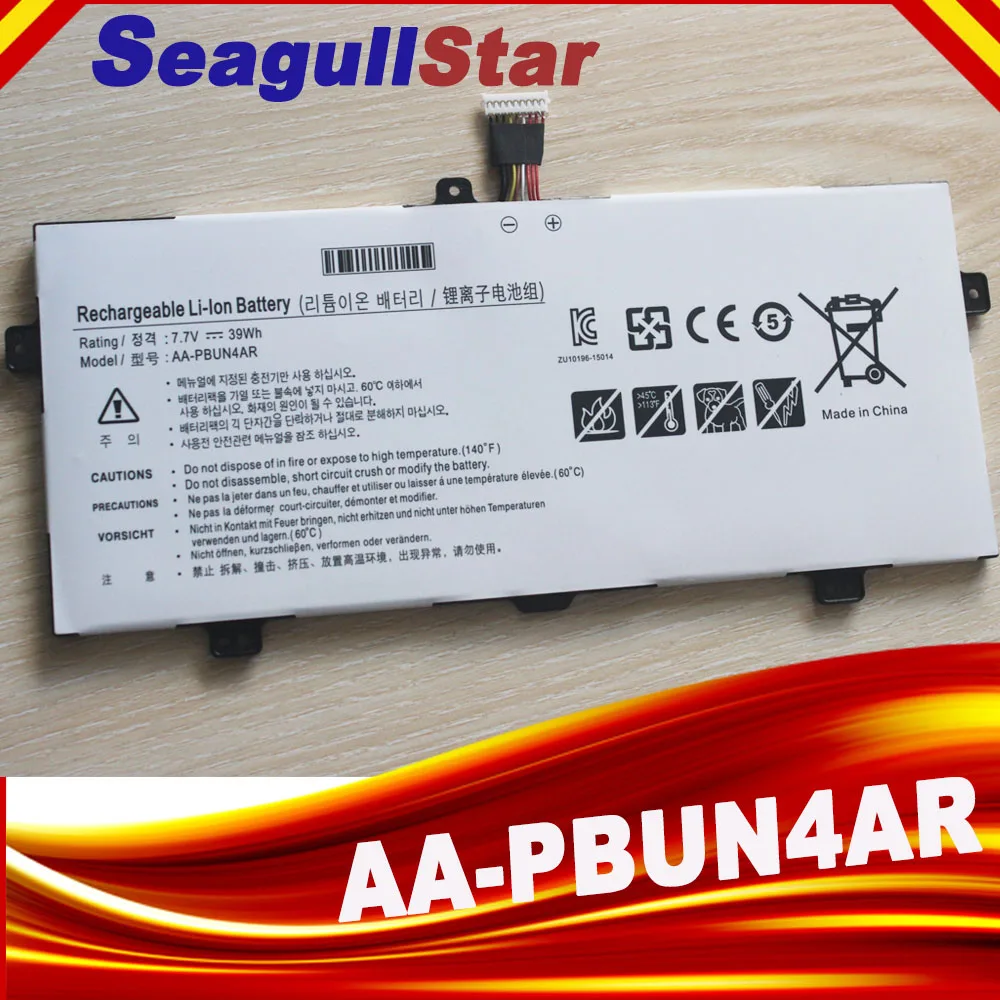 

AA-PBUN4AR Laptop Battery For Samsung NP900X5L 940X3L NT900X5P NT900X5L NP940X3LK01US 7.7V 39Wh