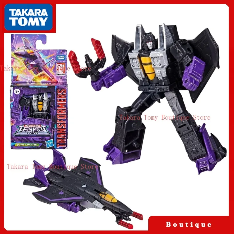 In Stock Takara Tomy Transformers Toys Legacy 10CM Core Class Skyywarp Action Figures Autobots Hobbies Gifts Collectible