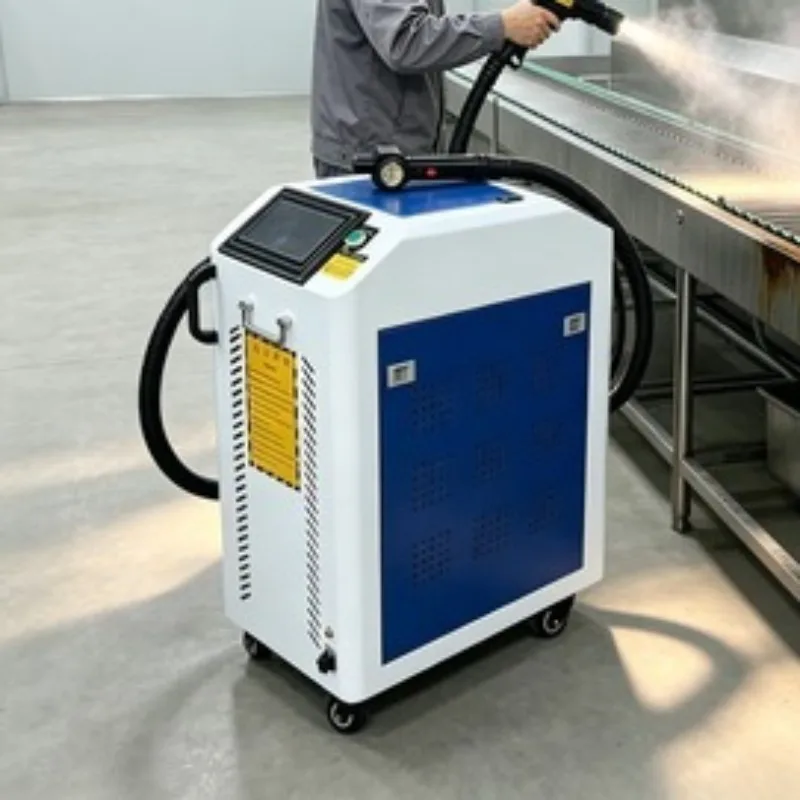 Handheld Laser Descaling Machine Environmental Friendly No Chemical Waste For Metal Rust Removal