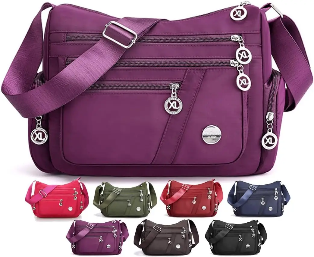 

Crossbody Bags for Women, Women Shoulder Handbag Roomy Multiple Pockets Bag Ladies Crossbody Purse Fashion Tote