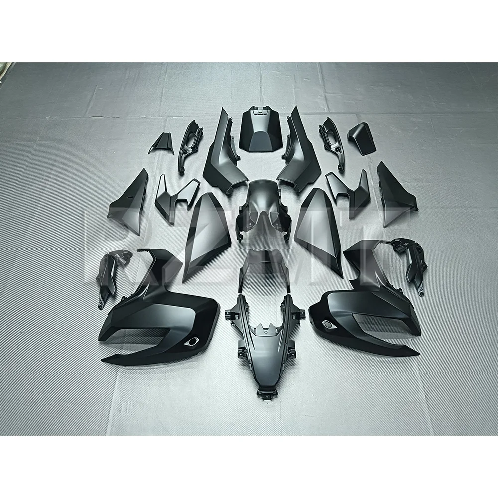 

Для HONDA ADV 350 2022-2025 ADV350 2024, комплект обтекателя мотоцикла, индивидуальные матовые черные обтекатели, инъекционный кузов из АБС-пластика ADV22-01