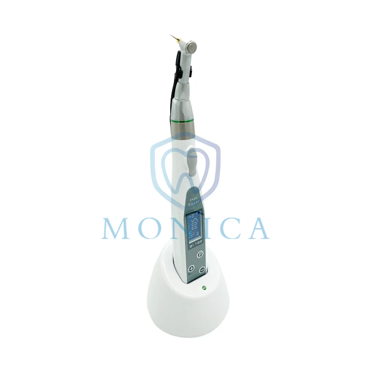 wireless endo motor with led light/dentals endo motor Cordless Endodontics Micromotors 16:1 contra angle handpiece with LED