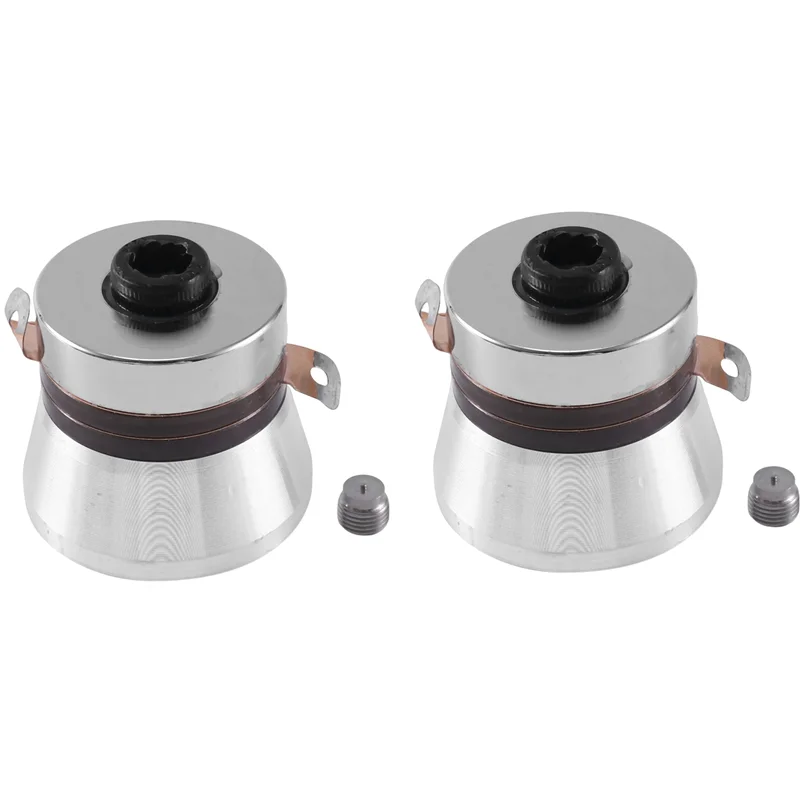 

AC23-2Pcs 100W 40Khz Чистящий ультразвуковой преобразователь Ультразвуковой пьезоэлектрический преобразователь