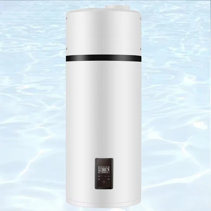 Bomba de calor de agua caliente doméstica R134A de bajo costo y alta temperatura monobloque todo en uno bomba de calor caldera calentador de agua