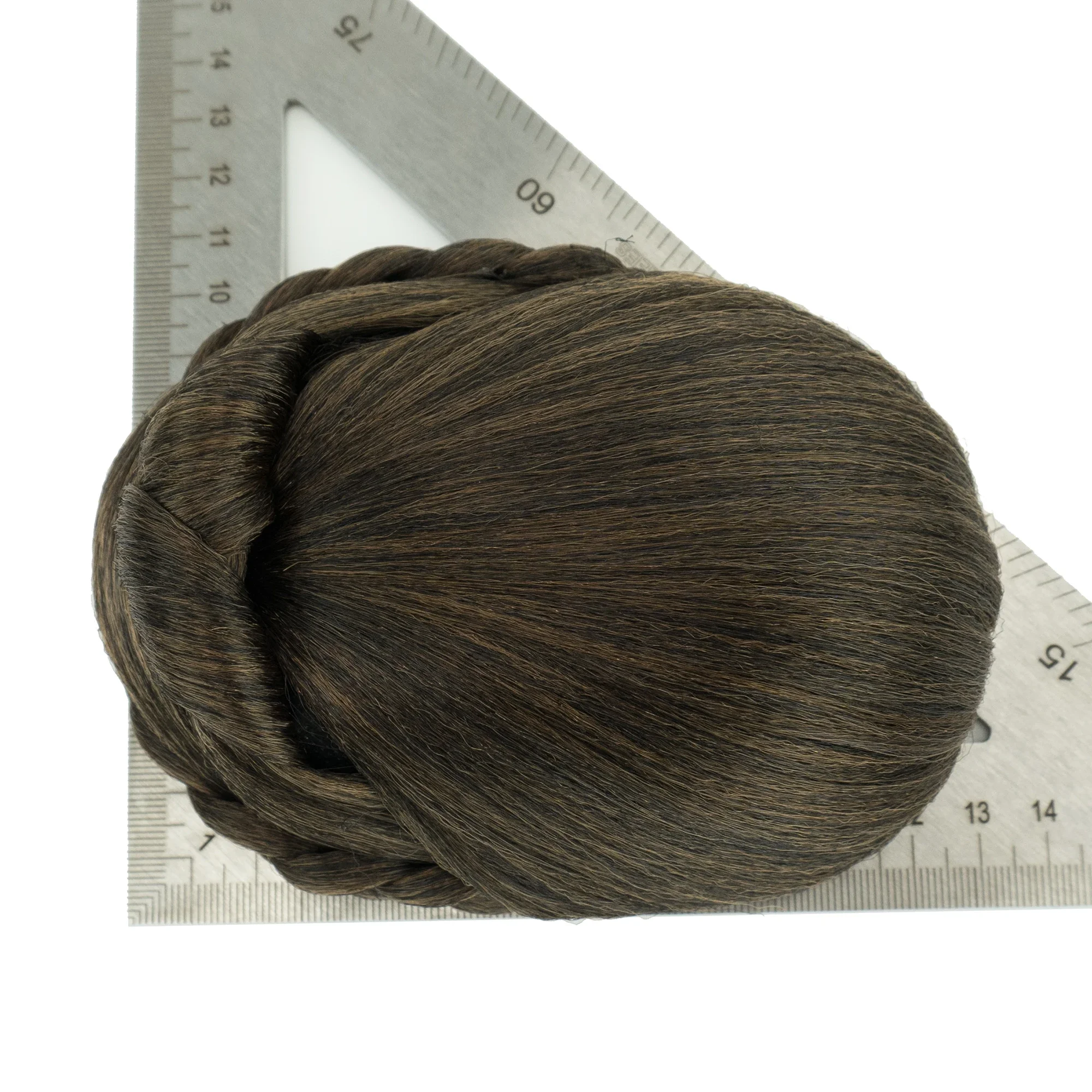 Synthetic Hairpieces Braided Chignon Black Blonde Clip In Fake Hair Bun Cover Donut Hair Pieces for Women