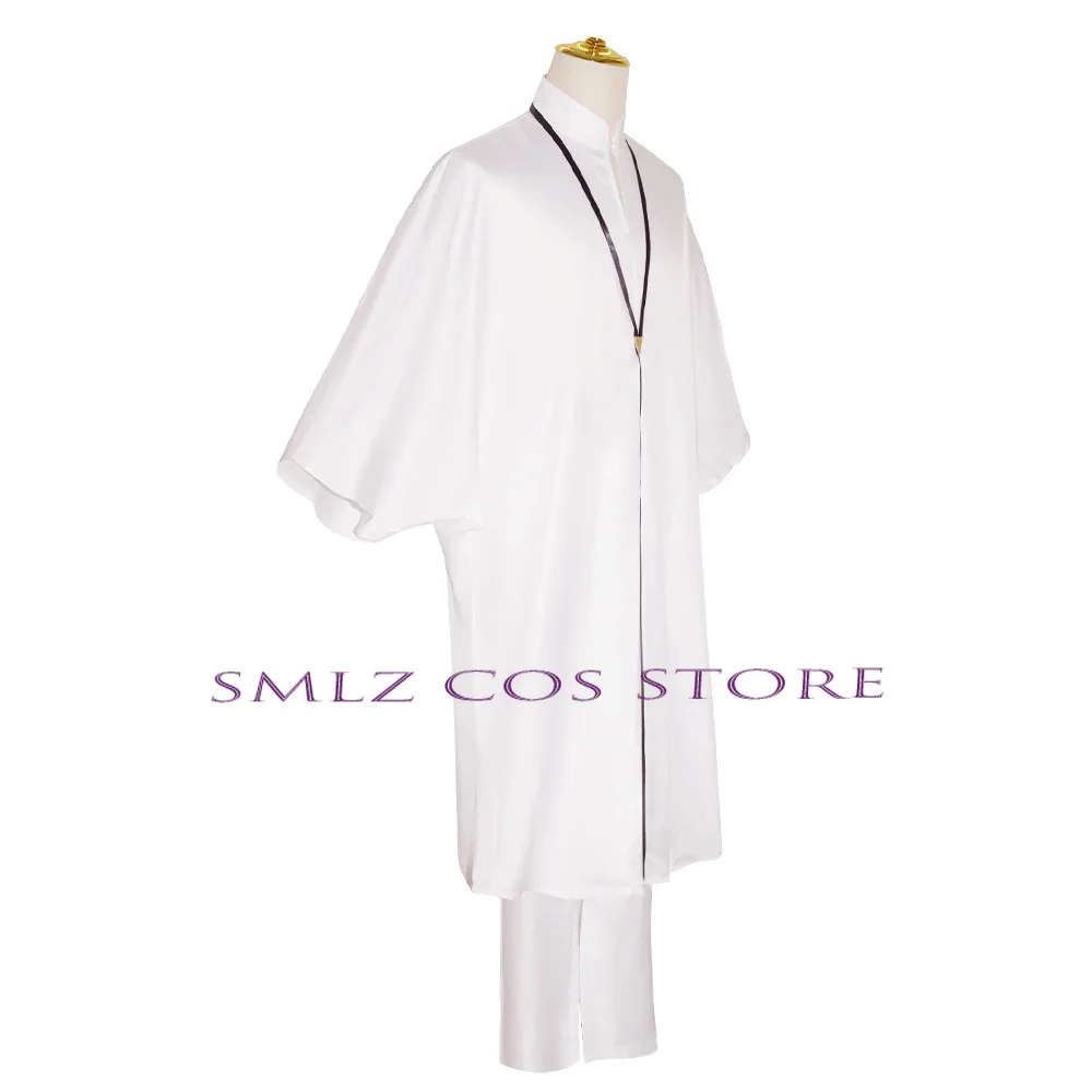 Nuovo Anime Cosplay Fate Grand Order Cosplay Enkidu Costume uniforme parrucca pantaloni Trench Set Halloween Party White Outfit per donna