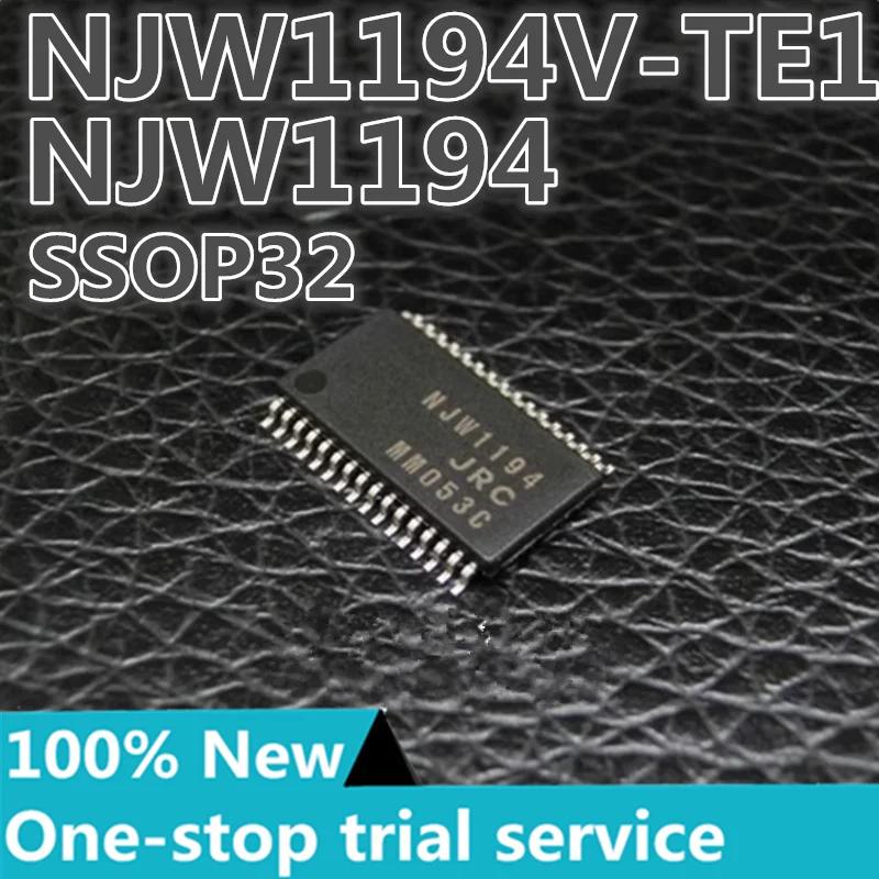 2-100PCS  %New imported authentic JRC NJW1194V-TE1 NJW1194 electronic volume controller patch SSOP-32