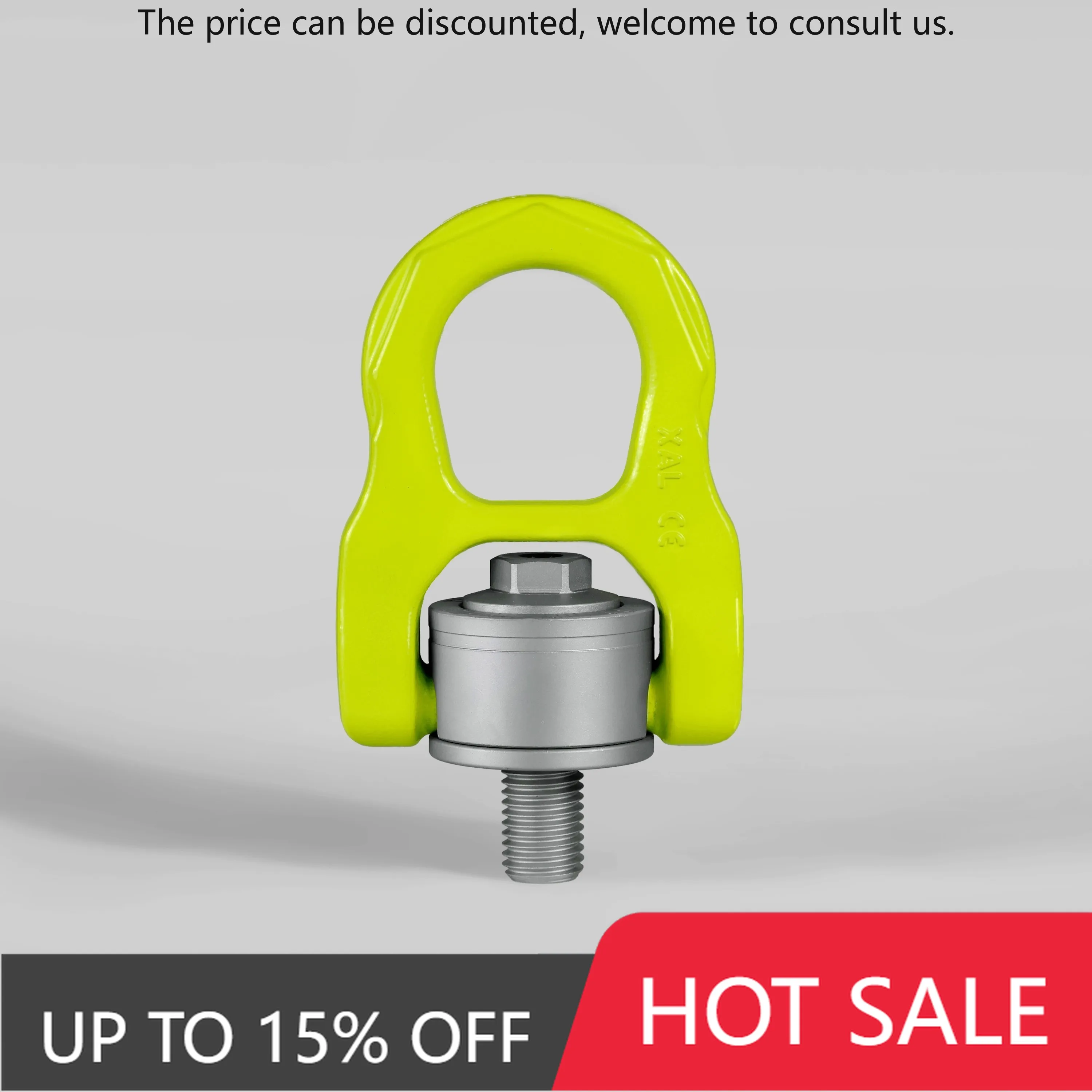 

Highly Corrosion Resistance Universal Double Swivel Lifting Ring With Dacromet Surface Rud Sling