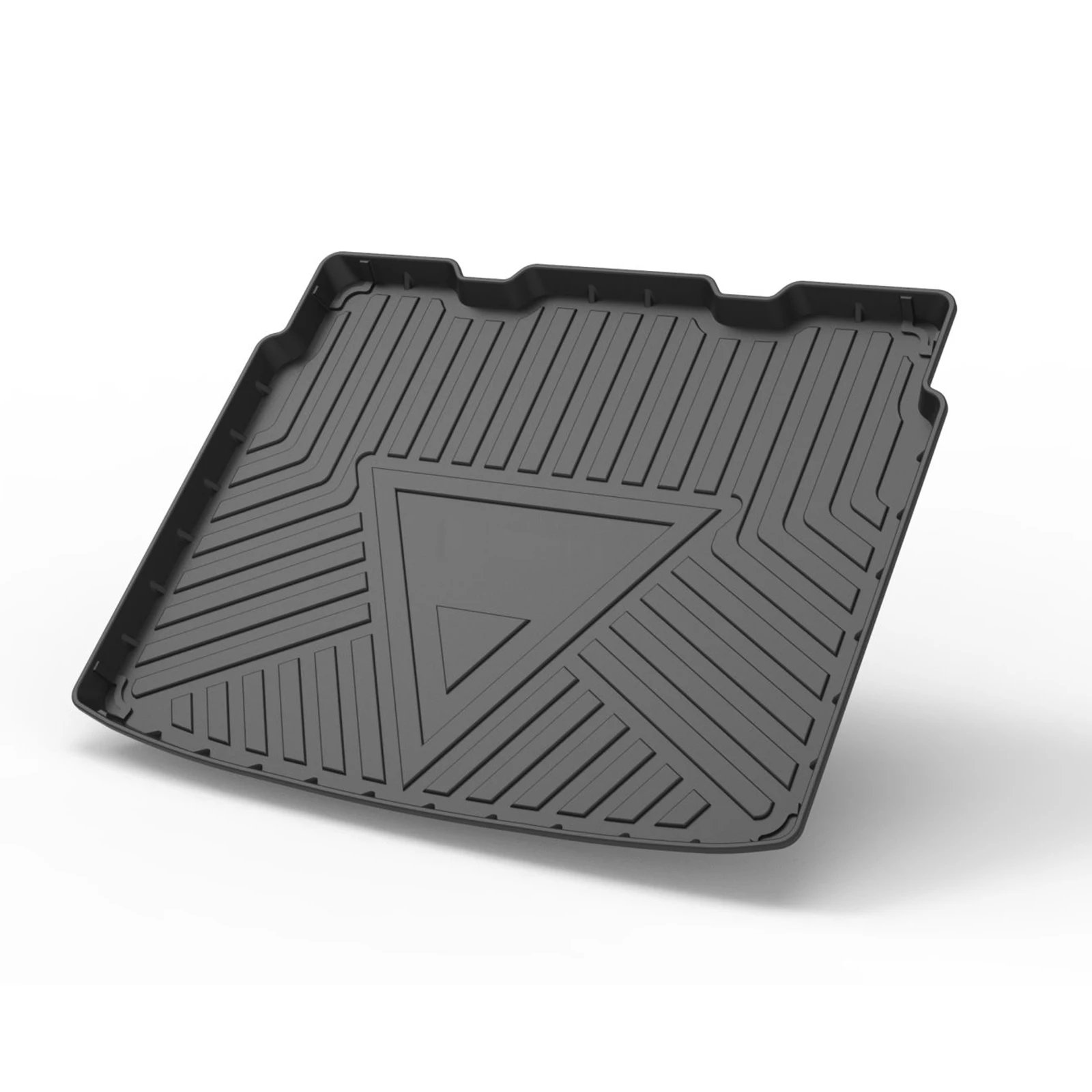 

Для Volkswagen Tayron X 2019-2025 нижний уровень TPE изготовленный на заказ коврик в багажник водонепроницаемый резиновый защитный передний коврик в багажник автомобиля