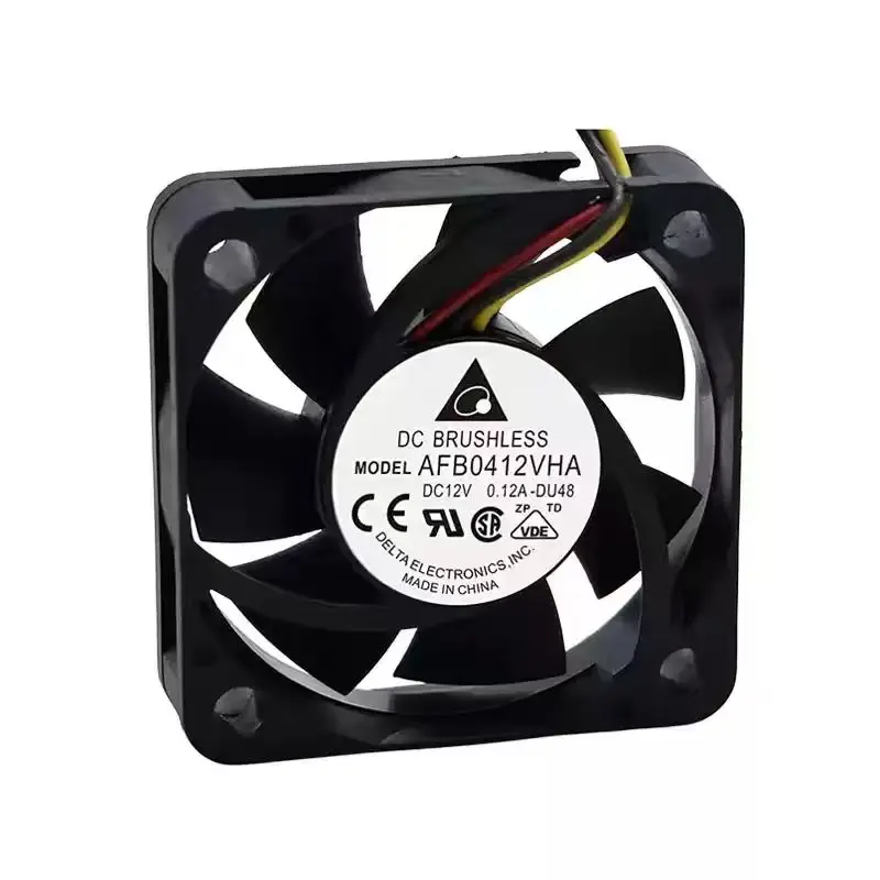 Original For Delta AFB0412VHA 12V 0.12A 4010 40mm 3Pin Dual Ball Bearing Ultra Quiet 3D Printer Switch Mini PC Micro Cooling Fan
