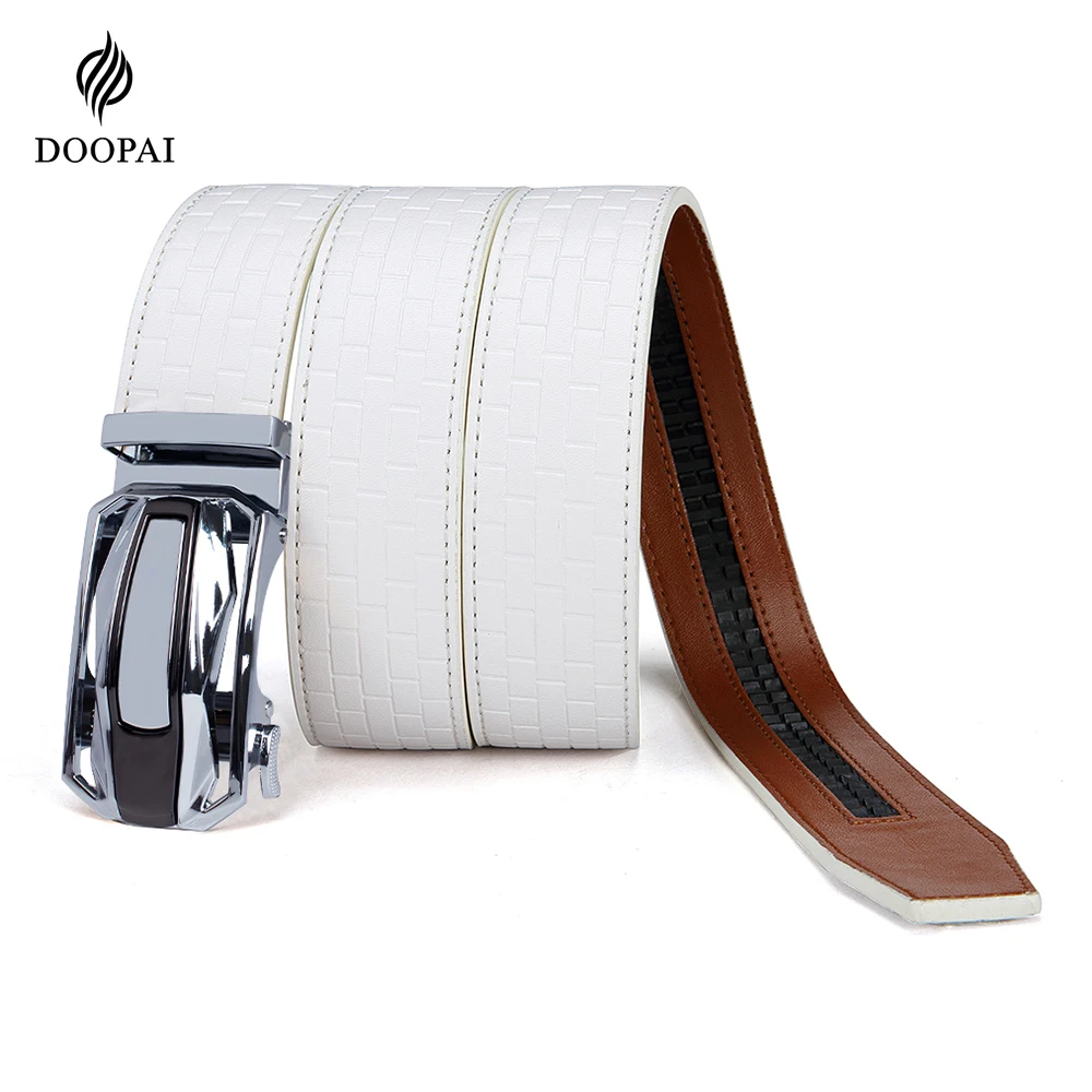 

Мужской кожаный ремень с автоматической пряжкой и пряжкой, высококачественный мужской ремень из натуральной кожи, роскошные джинсы для мужчин, мужские аксессуары 115 125 см