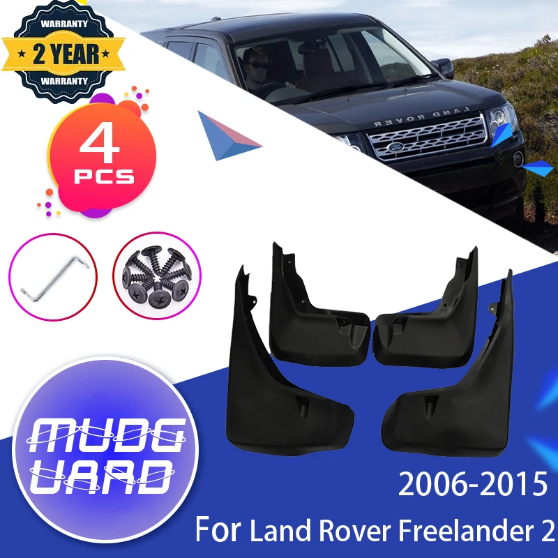 

Mudflap Mudguard Fender For Land Rover Freelander 2 LR2 L359 2006~2015 Front Rear Wheels Splash Mud Guards Car Accessories