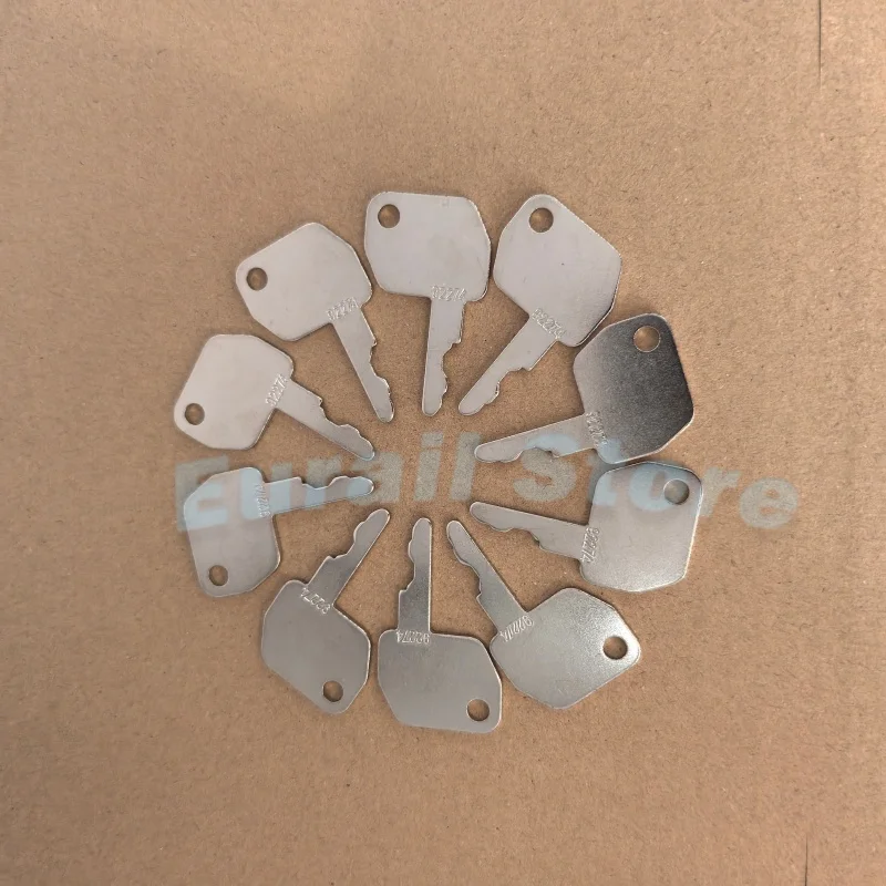 

10PCS 92274 Key for Lucas Ford NH Holland JCB 3CX Thwiates Dumper Backhoe Case Tractor Heavy Equipment Ignition Starter Switch