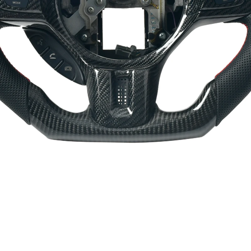 Customized For 2006 2008 2010 2011 2013 2015 Mitsubishi Lancer Evolution EVO 10 Carbon fiber steering wheel