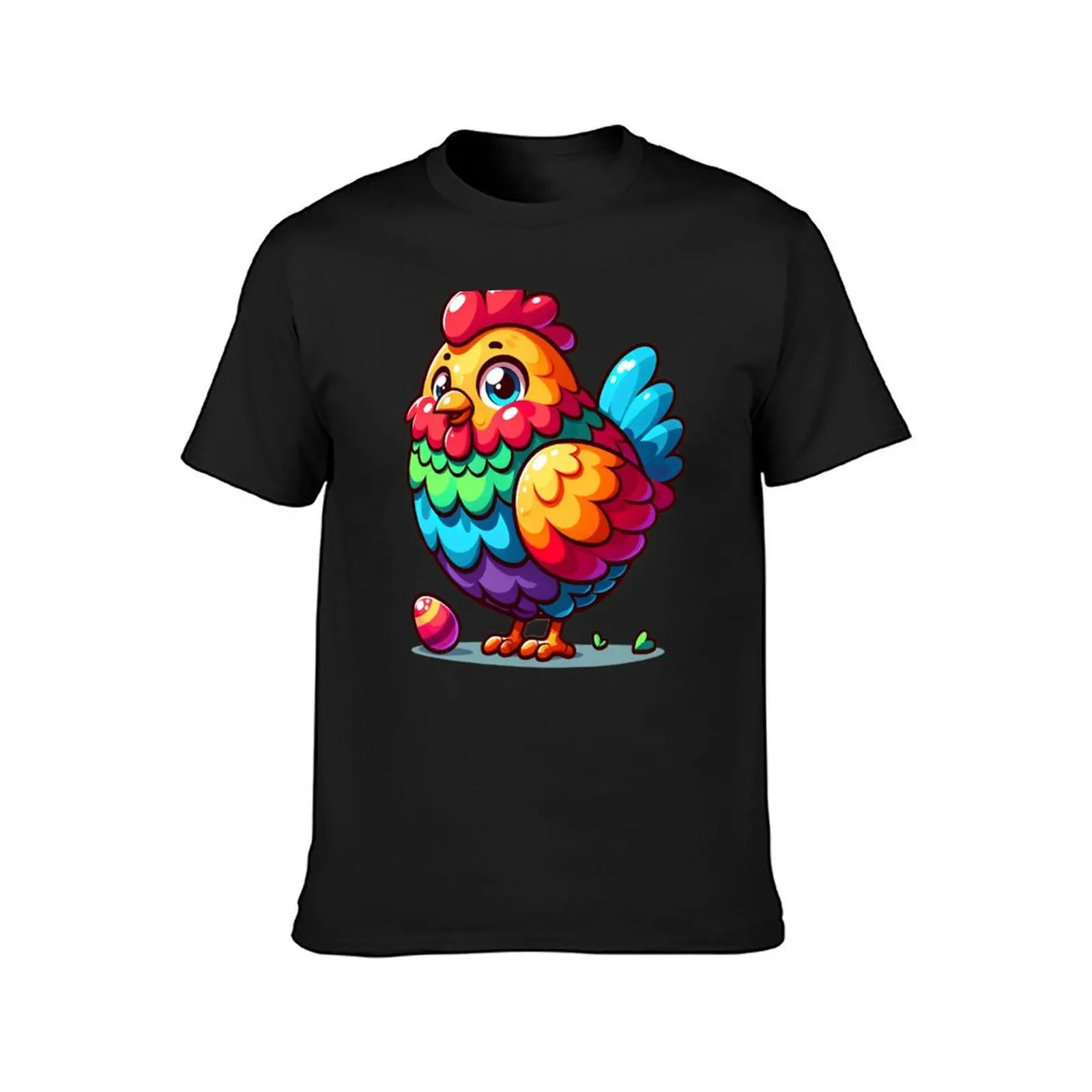 Easter Egger Chicken Cute Gift For Easter T-Shirt plus sizes vintage clothes big and tall t shirts for men