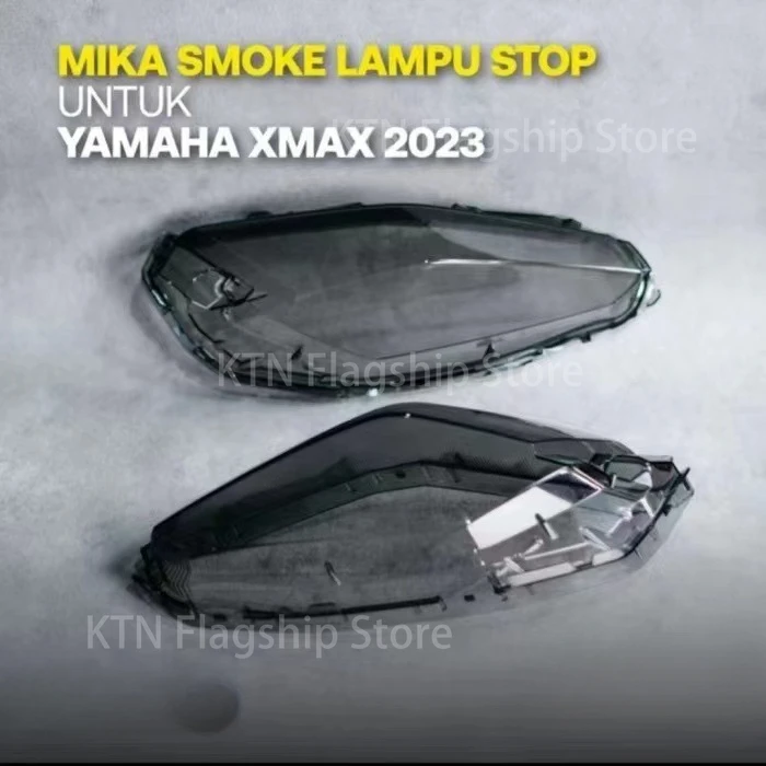 Applicable to Yamaha XMAX300 23-24 motorcycle retrofit accessories - rear lampshade black tail cover rear turn signal