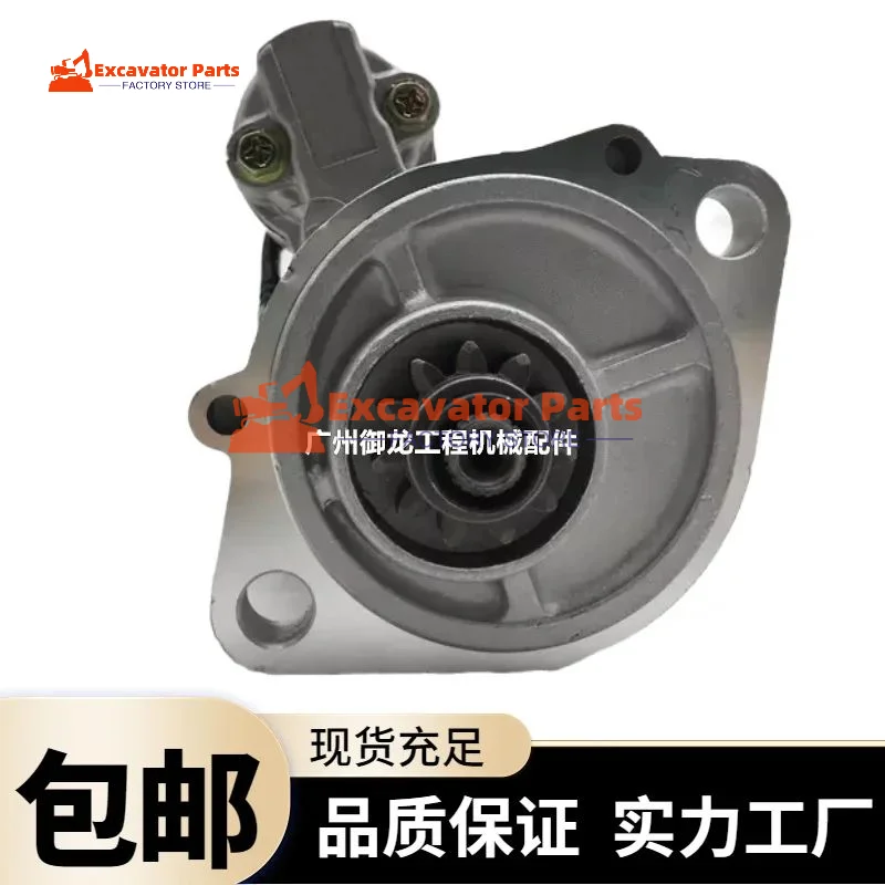 For 4JG1 4JB1 Engine Kubota Hitachi ZAX EX 60 70 Doosan dx daewoo dh DH55 4GJ1 Starting Motor starter Excavator Parts