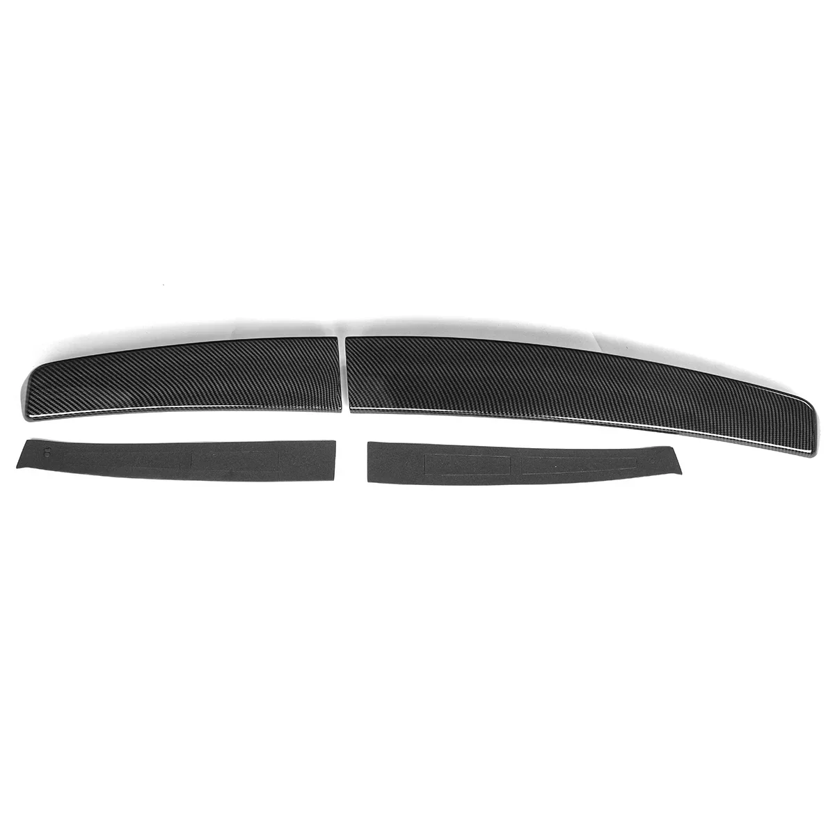 High Quality Car Rear Trunk Lip Wing Lip For Volkswagen For VW Caddy 2005-2018 Double Door Barn Twin Rear Wing Spoiler Body Kit