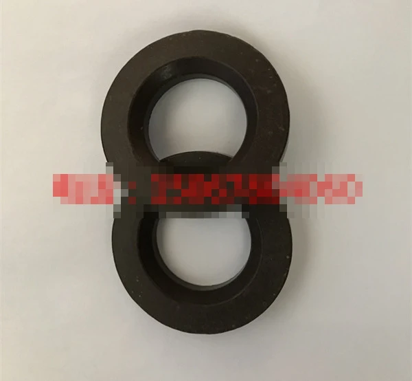 10pcs  Q41/47 Carbon fiber ball valve seat CPTFE modified PTFE sealing ring Black high temperature valve gasket